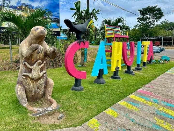 Hotel Green Mountain Cahuita Bagian luar foto